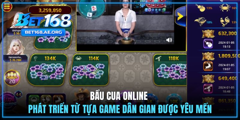 Chơi Bầu Cua | Những Điều Người Mới Cần Biết 1 Bầu cua online phát triển từ tựa game dân gian được yêu mến